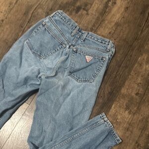 90s vintage Guess Blue Straight Leg Jeans Classic Style